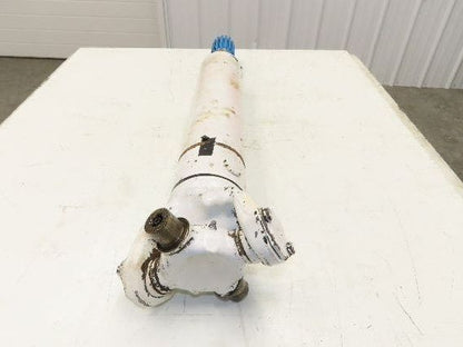 Oshkosh F-2146 Spicer Slip Yoke 16 Spline Rear Drive Shaft 35" Long U-joint