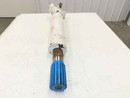 Oshkosh F-2146 Spicer Slip Yoke 16 Spline Rear Drive Shaft 35" Long U-joint