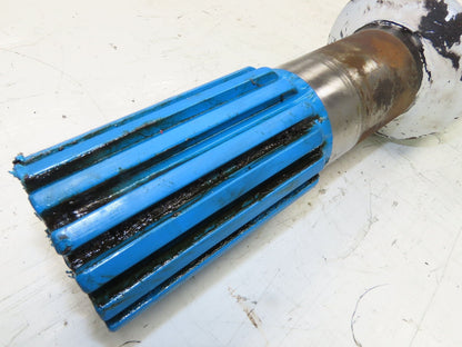 Oshkosh F-2146 Spicer Slip Yoke 16 Spline Rear Drive Shaft 35" Long U-joint