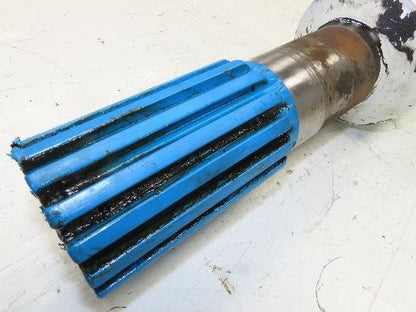 Oshkosh F-2146 Spicer Slip Yoke 16 Spline Rear Drive Shaft 35" Long U-joint