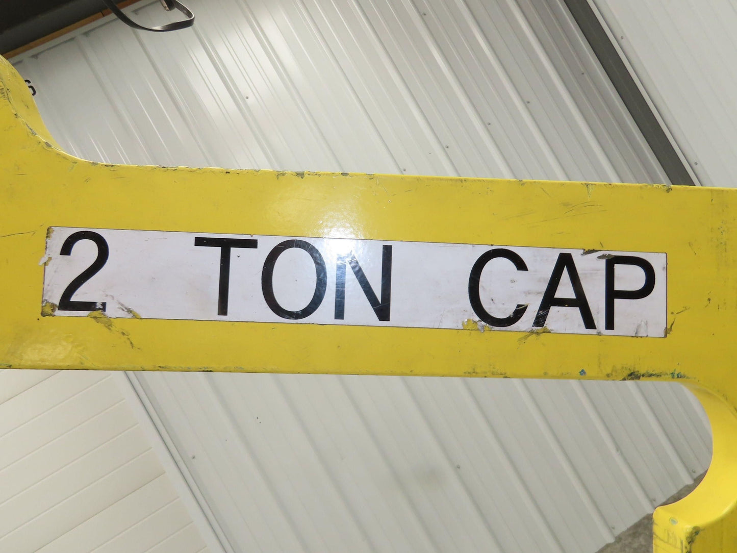 Dearborn Crane Coil Lifting Hook 2-Ton 4000Lb 27" Throat 20" Tall Inner