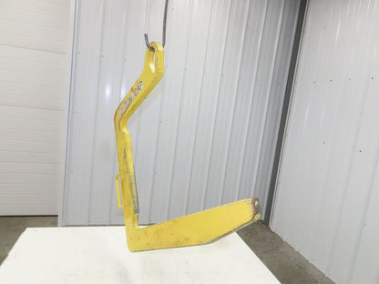 Dearborn Crane Coil Lifting Hook 2-Ton 4000Lb 27" Throat 20" Tall Inner