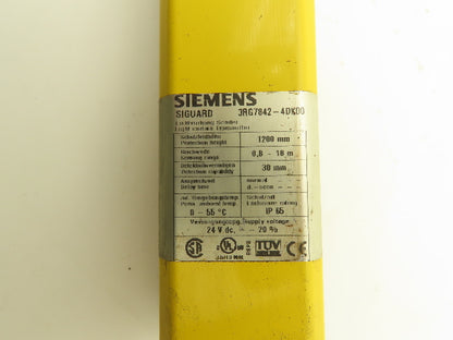 Siemens 3RG7842-4DK00 Safety Light Curtain Transmitter 1200mm Long
