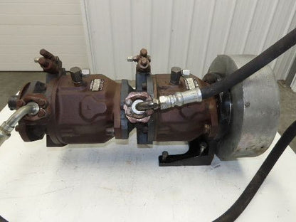 Rexroth Hydraulic Double Pump Oshkosh Truck 35/70 GPM 4000 PSI Clutch