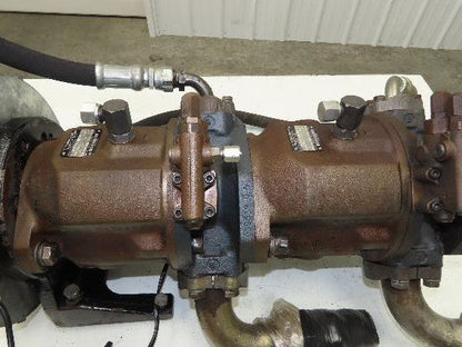 Rexroth Hydraulic Double Pump Oshkosh Truck 35/70 GPM 4000 PSI Clutch