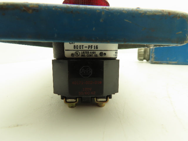 Hoffman Allen Bradley E1 800T 6-Position Enclosure Buttons Switch Light 120VAC