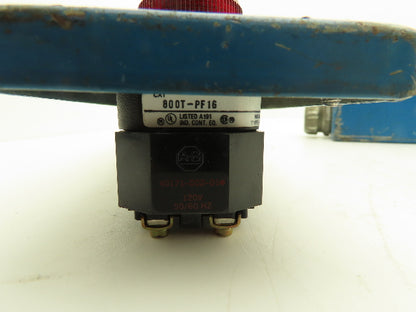 Hoffman Allen Bradley E1 800T 6-Position Enclosure Buttons Switch Light 120VAC