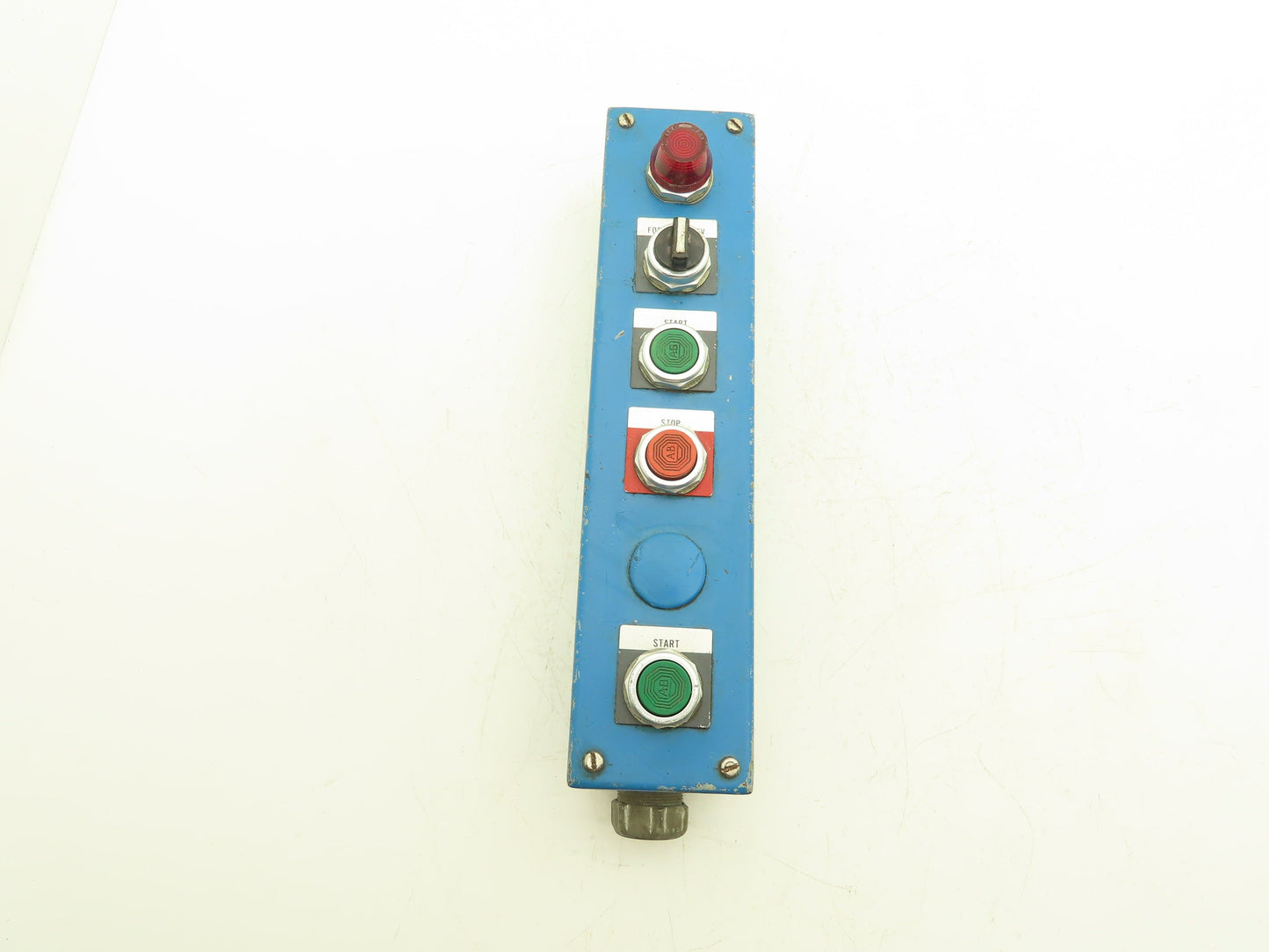 Hoffman Allen Bradley E1 800T 6-Position Enclosure Buttons Switch Light 120VAC