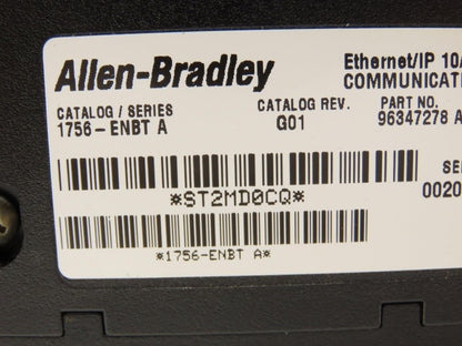 Allen Bradley 1756-ENBT 1756-CNB/D Comm Bridge Ether/ControlNet SET *Broken Door