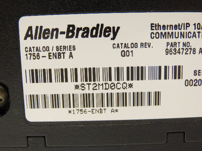 Allen Bradley 1756-ENBT 1756-CNB/D Comm Bridge Ether/ControlNet SET *Broken Door