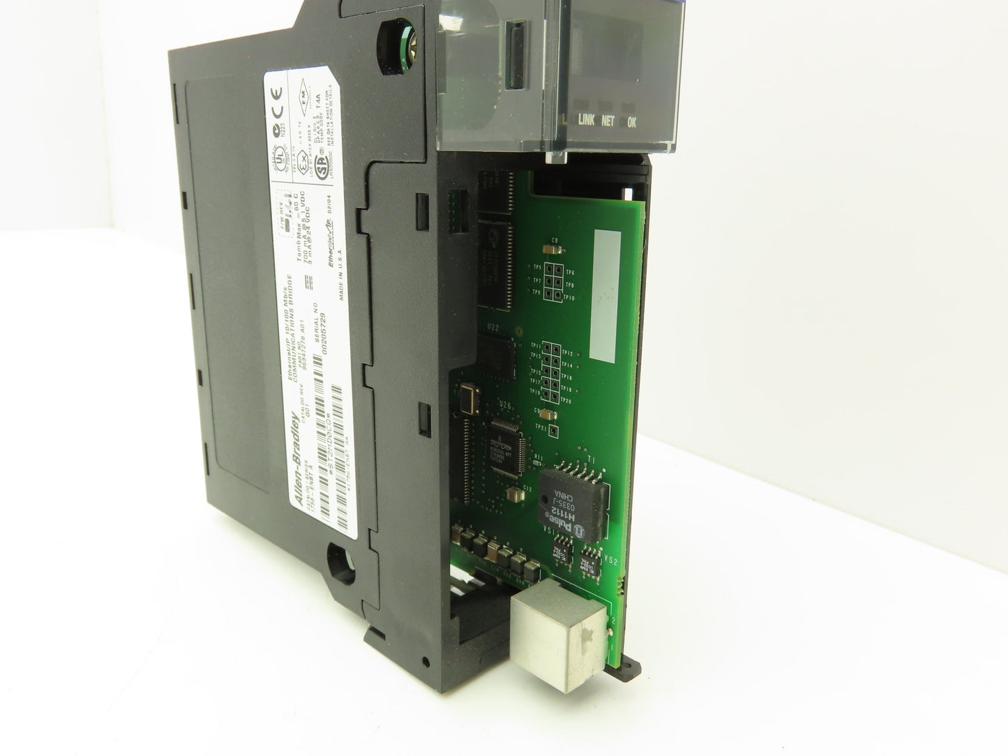 Allen Bradley 1756-ENBT 1756-CNB/D Comm Bridge Ether/ControlNet SET *Broken Door