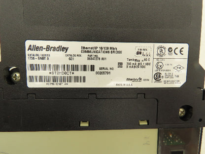 Allen Bradley 1756-ENBT 1756-CNB/D Communications Bridge Ethernet ControlNet SET