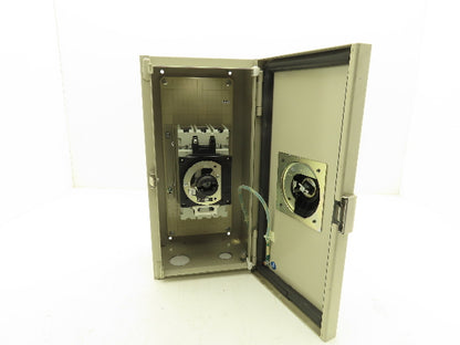 Fuji EW125JAGU-3P125 125A 480V 3-Pole Circuit Breaker Enclosure External Handle