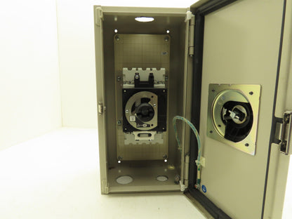 Fuji EW125JAGU-3P125 125A 480V 3-Pole Circuit Breaker Enclosure External Handle