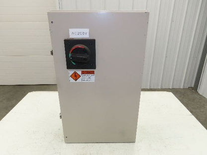Fuji BW125JAGU-3P125 125A 480V 3-Pole Motor Starter Enclosure External Handle