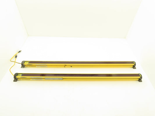 Banner SLSE30-900P8 SLSR30-900P8 EZ-SCREEN Safety Curtain Receiver Emitter 900mm