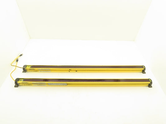 Banner SLSE30-900P8 SLSR30-900P8 EZ-SCREEN Safety Curtain Receiver Emitter 900mm