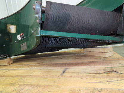 Portec 24"x 90° Spiral Lift Curve Conveyor 19" Belt 230/460V 3PH Drive 72"L