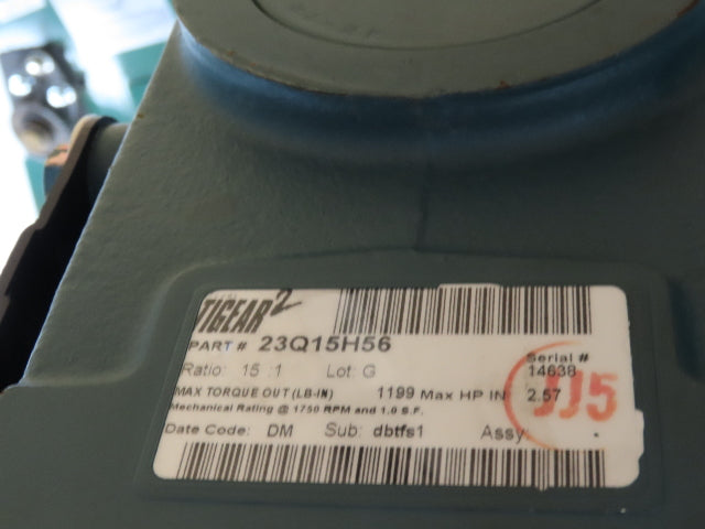 Portec 24"x 90° Spiral Lift Curve Conveyor 19" Belt 230/460V 3PH Drive 72"L