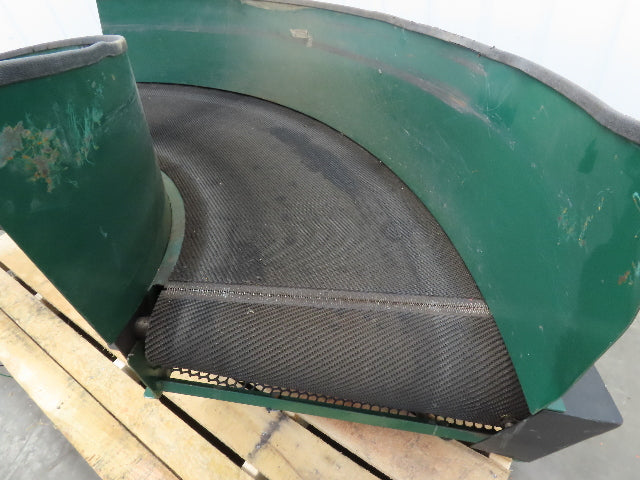 Portec 24"x 90° Spiral Lift Curve Conveyor 19" Belt 230/460V 3PH Drive 72"L