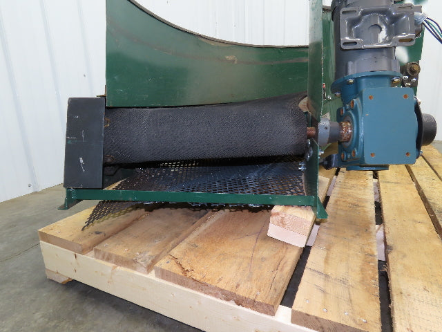 Portec 24"x 90° Spiral Lift Curve Conveyor 19" Belt 230/460V 3PH Drive 72"L