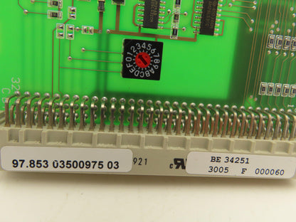 Intermas 03500975 Communication Interface Card Gravure HELL Cylinder Engraving