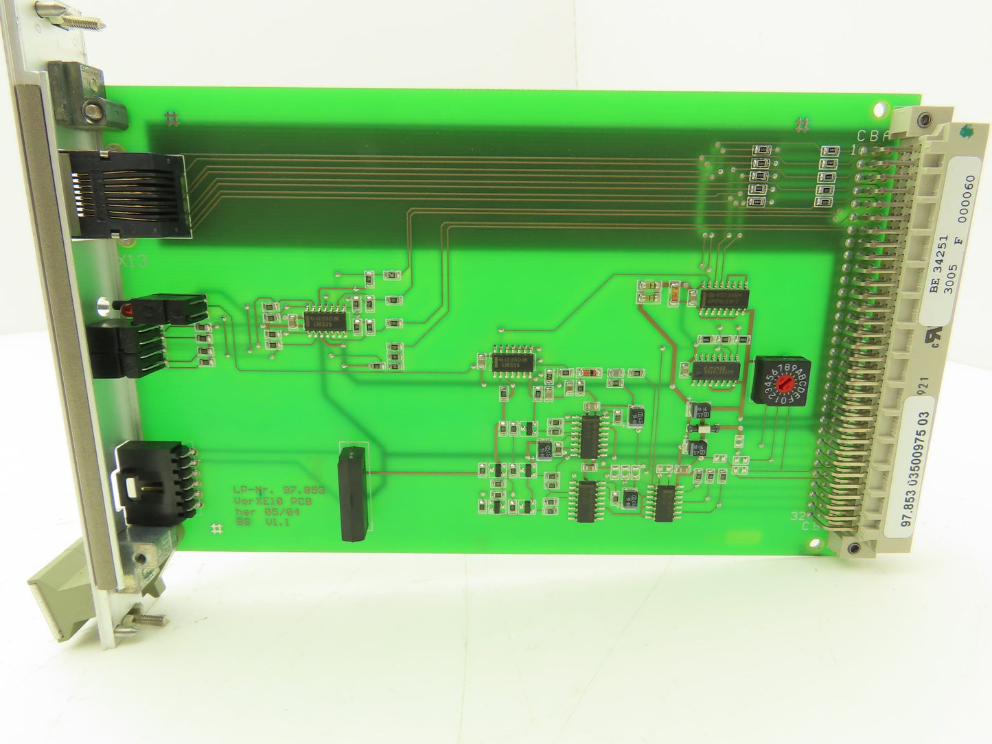 Intermas 03500975 Communication Interface Card Gravure HELL Cylinder Engraving
