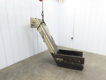 Mayfran CNC Chip Conveyor Drag Chain 20"x 30" Infeed 51" Discharge 460V 3PH