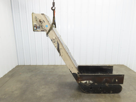 Mayfran CNC Chip Conveyor Drag Chain 20"x 30" Infeed 51" Discharge 460V 3PH
