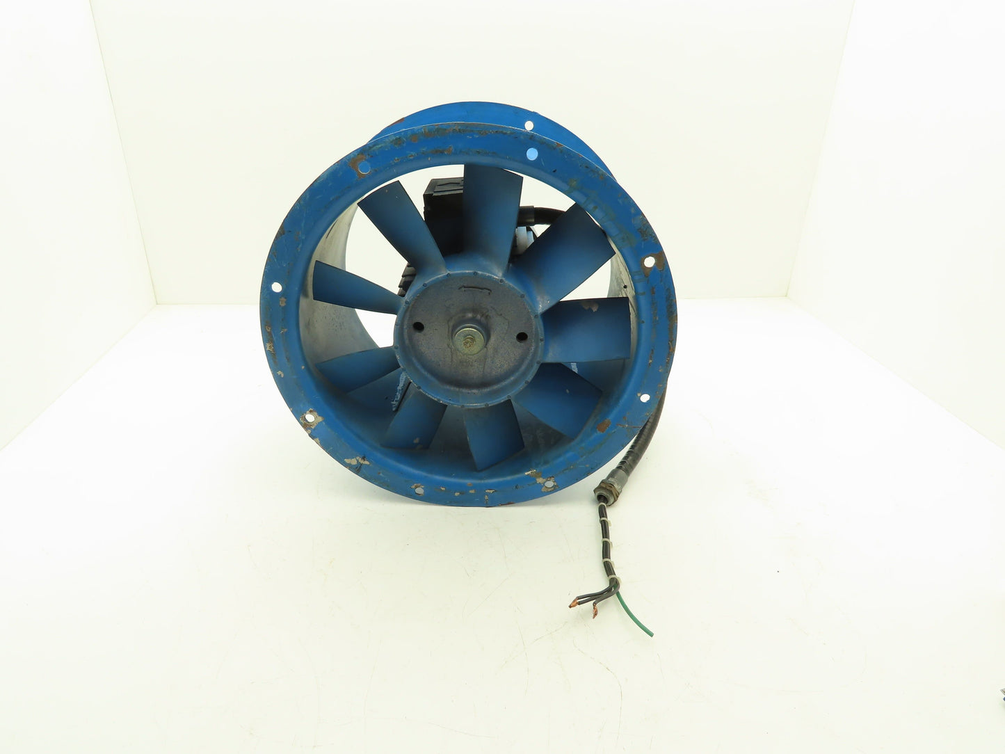 Ansaldo T1A315A0A613F5 Blower Motor Ventilator 12" 3000 CFM 480V 1.7A 3400RPM