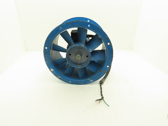 Ansaldo T1A315A0A613F5 Blower Motor Ventilator 12" 3000 CFM 480V 1.7A 3400RPM