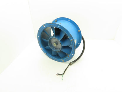 Ansaldo T1A315A0A613F5 Blower Motor Ventilator 12" 3000 CFM 480V 1.7A 3400RPM