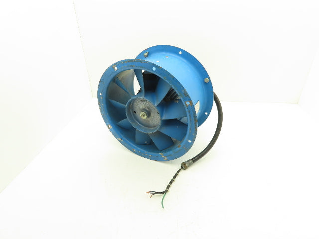 Ansaldo T1A315A0A613F5 Blower Motor Ventilator 12" 3000 CFM 480V 1.7A 3400RPM