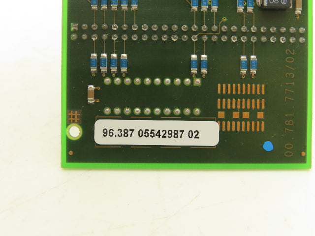 Intermas 05542987 CPU Processor Card Gravure Cylinder HELL Engraving