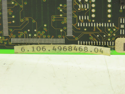 Intermas 6.106.4968468.04 CPU Processor Card Gravure Cylinder HELL Engraving