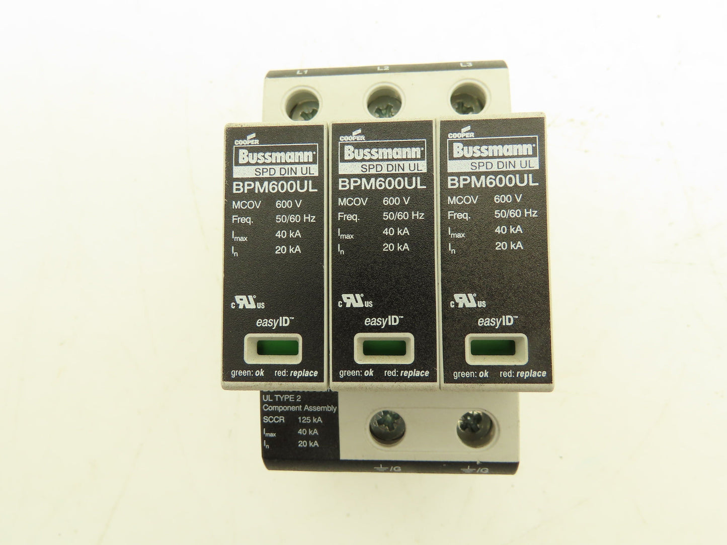 Cooper Bussman BPM600UL BSPM3480DLGR Surge Protection Device 600V 20kA