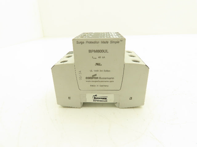 Cooper Bussman BPM600UL BSPM3480DLGR Surge Protection Device 600V 20kA