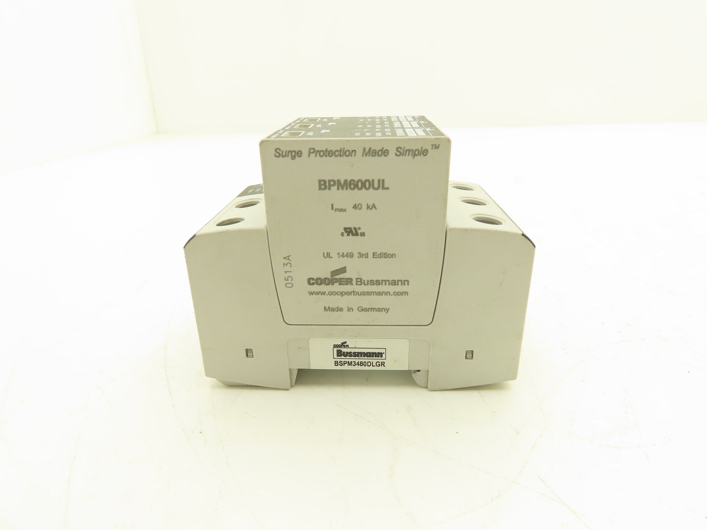 Cooper Bussman BPM600UL BSPM3480DLGR Surge Protection Device 600V 20kA