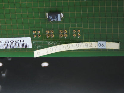 Intermas 6.107.4949692.06 CPU Slot Rack Chassis Gravure Cylinder HELL Engraving