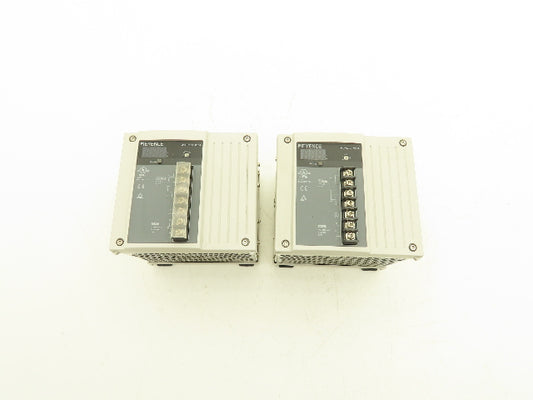 Keyence MS2-H300 Power Supply Module 100-240VAC In 24VDC 12.5A Out Lot of 2