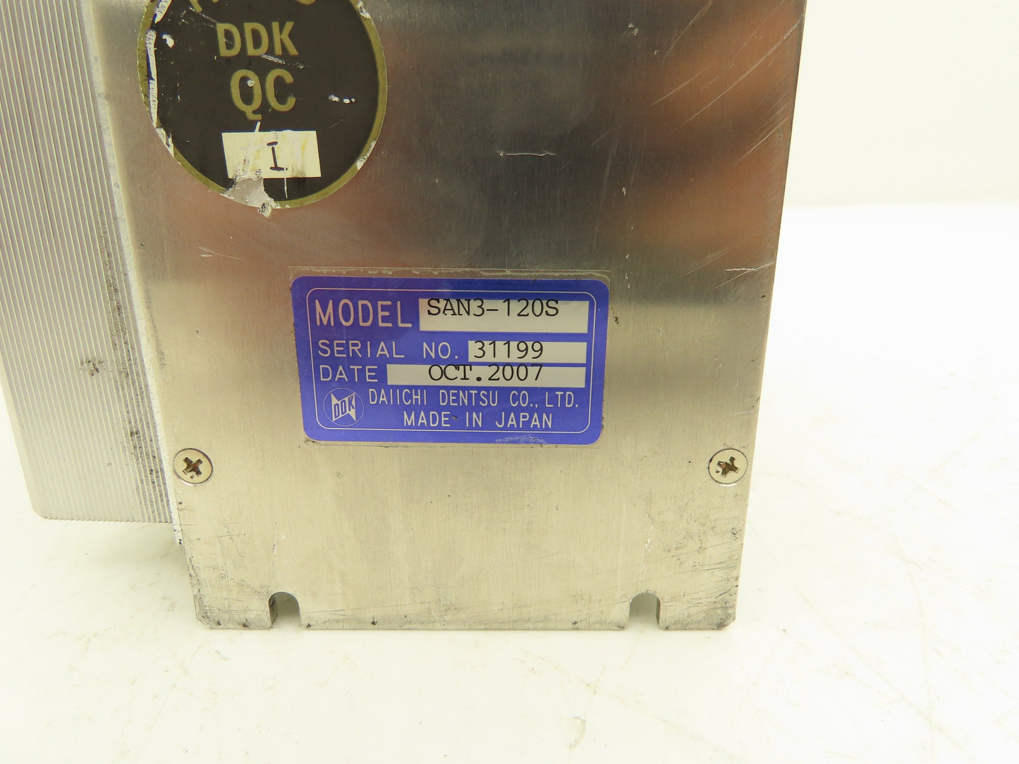 Daiichi Dentsu SAN3-120S DSP1500 Servo Drive Controller AC200-220 1.5/3kW