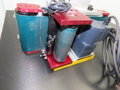 NKE 6"x 17" Small Parts Conveyor Low Profile Flat Belt Slow Feed 220V 3PH 1FPM