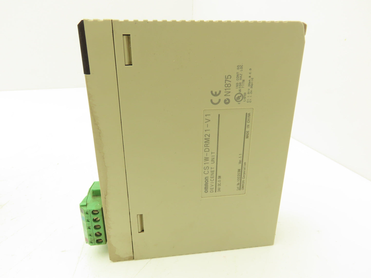 Omron CS1W-DRM21-V1 DeviceNet Unit 24VDC 0.5W Lot of 4