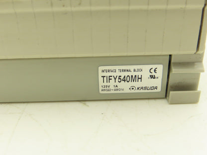Kasuga TIFY540MH 40-Pin Interface Terminal Connector Block 22-14 AWG Lot of 5