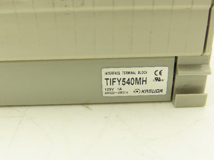 Kasuga TIFY540MH 40-Pin Interface Terminal Connector Block 22-14 AWG Lot of 5