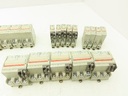 Fuji Electric Circuit Breakers AC/DC | 1/3/5A | 1/2/3-Pole | Mixed Lot of 30