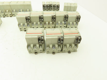 Fuji Electric Circuit Breakers AC/DC | 1/3/5A | 1/2/3-Pole | Mixed Lot of 30