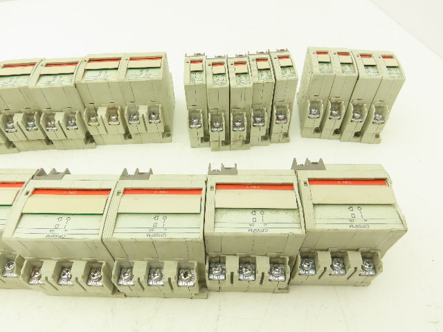 Fuji Electric Circuit Breakers AC/DC | 1/3/5A | 1/2/3-Pole | Mixed Lot of 30
