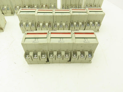 Fuji Electric Circuit Breakers AC/DC | 1/3/5A | 1/2/3-Pole | Mixed Lot of 30