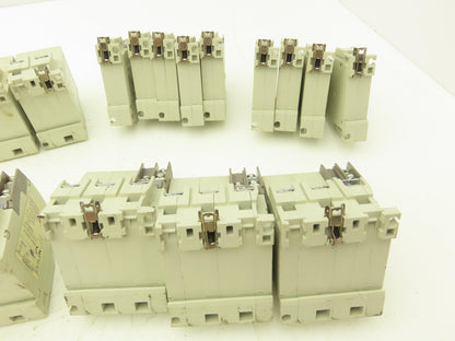 Fuji Electric Circuit Breakers AC/DC | 1/3/5A | 1/2/3-Pole | Mixed Lot of 30